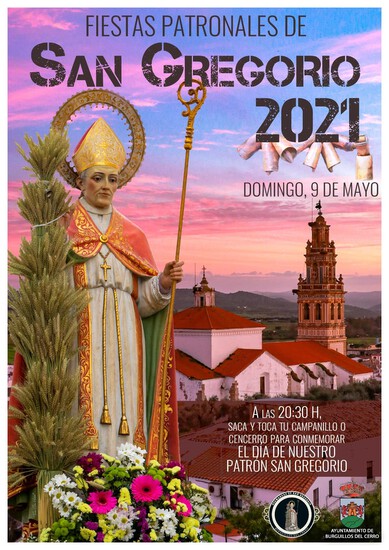 Fiestas en honor a San Gregorio Ostiense 2021 Burguillos del Cerro